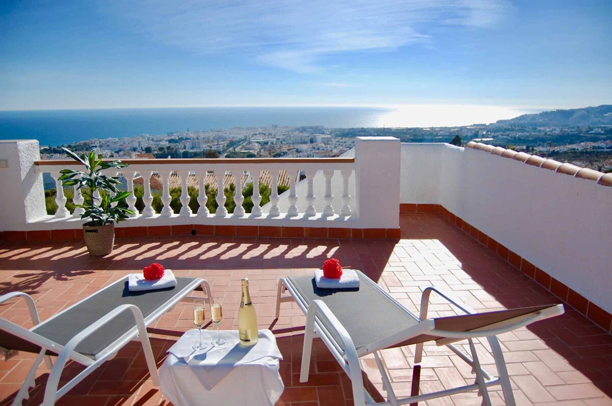 SHR006 Villa Nerja Views. Mediterranean Panorama